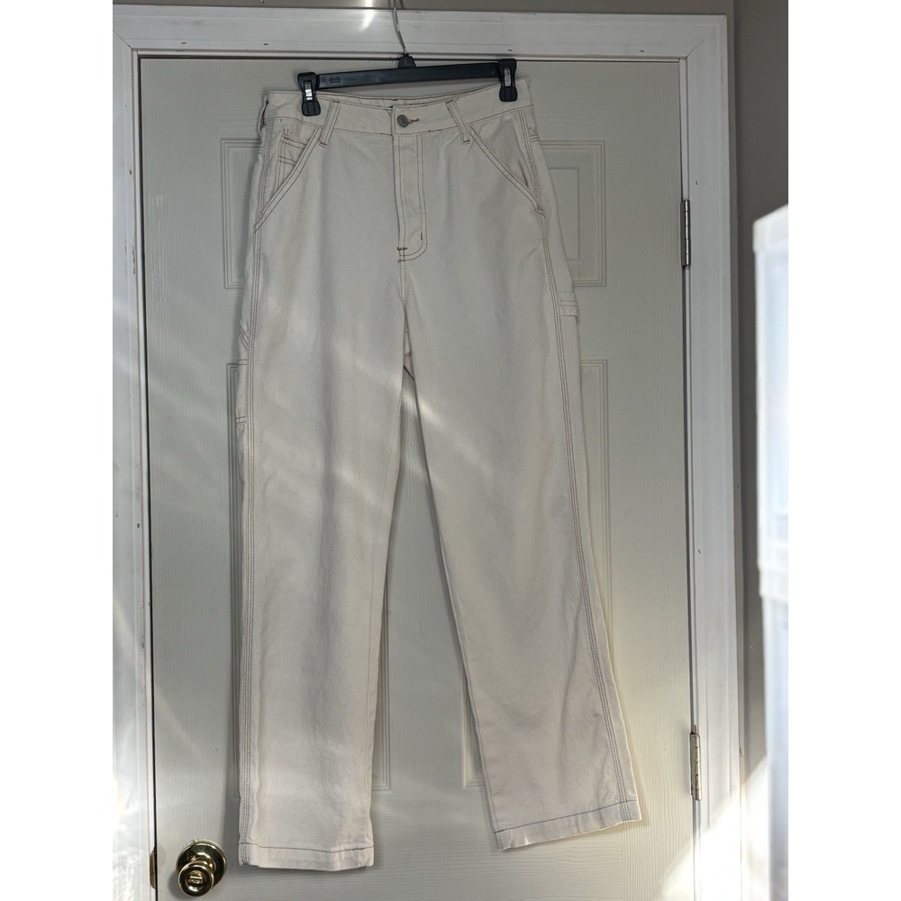 SONG Carpenter 90s Boyfriend Women's Size 9/29 Off White Jeans